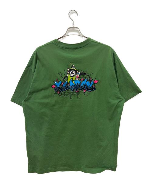 X-LARGE（エクストララージ）X-LARGE (エクストララージ) 半袖カットソー グリーン サイズ:XLの古着・服飾アイテム