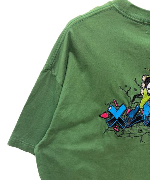 X-LARGE（エクストララージ）X-LARGE (エクストララージ) 半袖カットソー グリーン サイズ:XLの古着・服飾アイテム