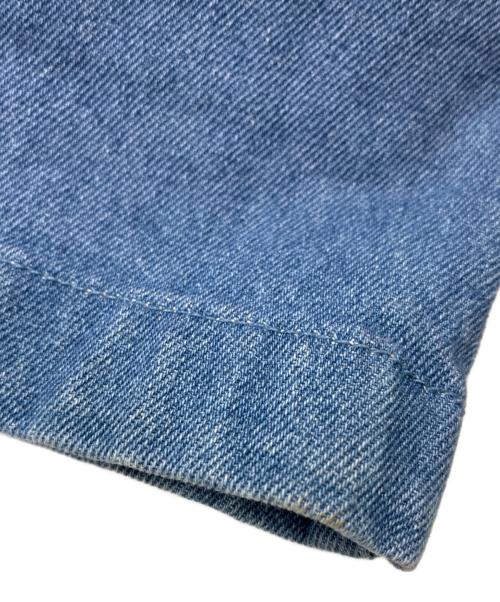 adidas Originals（アディダスオリジナル）adidas originals (アディダスオリジナル) KSENIA SCHNAIDER (クセニア シュナイダー) デニム フレイドジーンズ インディゴ サイズ:SIZE Lの古着・服飾アイテム