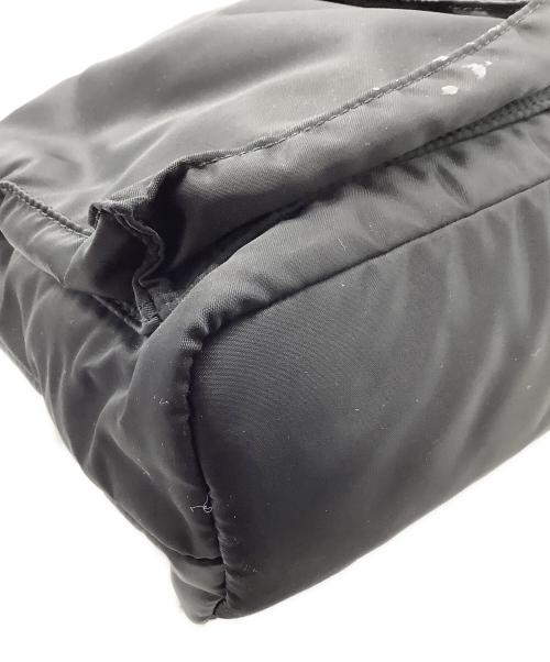 PORTER（ポーター）PORTER (ポーター) ハンドバッグ ブラック×オレンジの古着・服飾アイテム