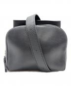 MOTHERHOUSEマザーハウス）の古着「レザーショルダーバッグ」｜ディープブルー