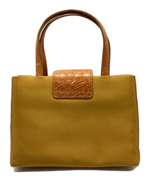 BVLGARI（ブルガリ）BVLGARI (ブルガリ) 2wayハンドバッグ ブラウンの古着・服飾アイテム