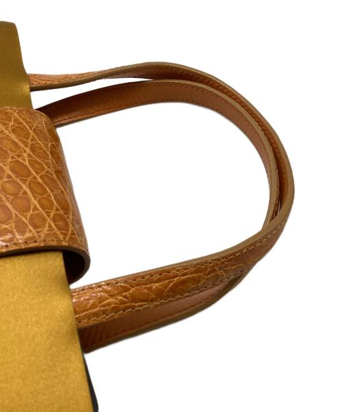 BVLGARI（ブルガリ）BVLGARI (ブルガリ) 2wayハンドバッグ ブラウンの古着・服飾アイテム