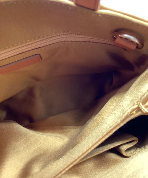 BVLGARI（ブルガリ）BVLGARI (ブルガリ) 2wayハンドバッグ ブラウンの古着・服飾アイテム