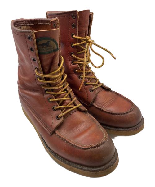 RED WING（レッドウィング）RED WING (レッドウィング) 半円犬タグ アイリッシュセッター ブラウン サイズ:8 1/2 Dの古着・服飾アイテム