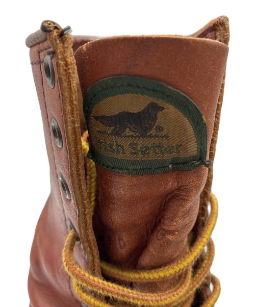 RED WING（レッドウィング）RED WING (レッドウィング) 半円犬タグ アイリッシュセッター ブラウン サイズ:8 1/2 Dの古着・服飾アイテム