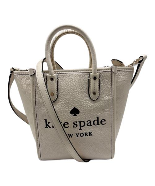 Kate Spade（ケイトスペード）Kate Spade (ケイトスペード) 2WAYバッグ パーチメントの古着・服飾アイテム