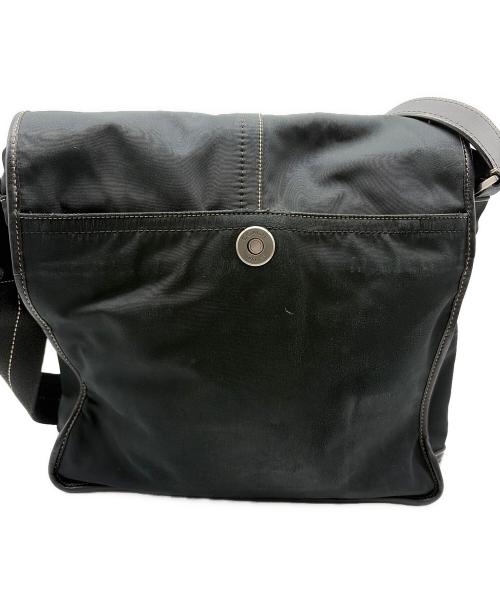 COACH（コーチ）COACH (コーチ) フラップショルダーバッグ ブラック サイズ:下記参照の古着・服飾アイテム