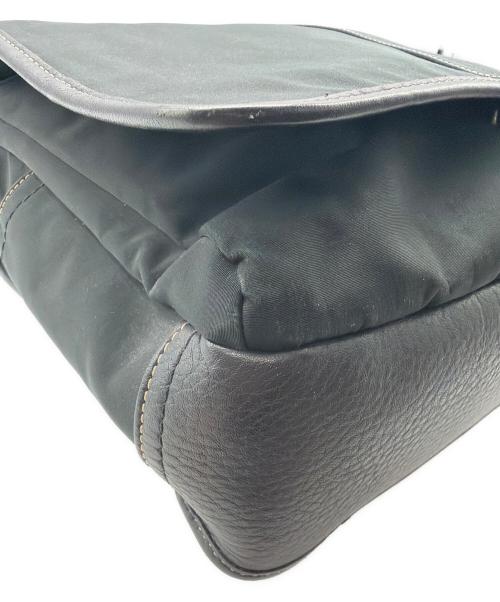 COACH（コーチ）COACH (コーチ) フラップショルダーバッグ ブラック サイズ:下記参照の古着・服飾アイテム