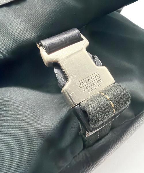 COACH（コーチ）COACH (コーチ) フラップショルダーバッグ ブラック サイズ:下記参照の古着・服飾アイテム