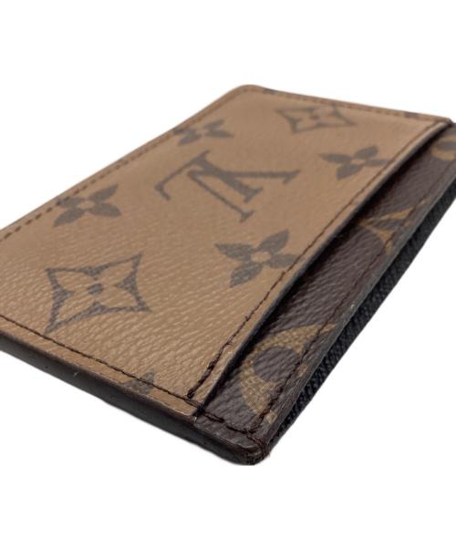 LOUIS VUITTON（ルイ ヴィトン）LOUIS VUITTON (ルイ ヴィトン) カードケース ブラウンの古着・服飾アイテム