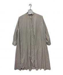 mizuiro-ind（ミズイロインド）の古着「シャツワンピース」｜ベージュ