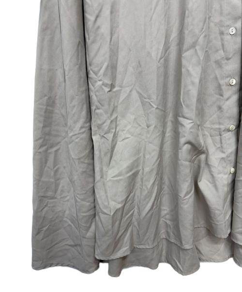 mizuiro-ind（ミズイロインド）mizuiro-ind (ミズイロインド) シャツワンピース ベージュ サイズ:FREEの古着・服飾アイテム