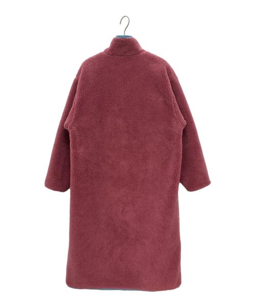 CAL O LINE（キャルオーライン）CAL O LINE (キャルオーライン) ボアコート ワインレッド サイズ:SIZE Freeの古着・服飾アイテム