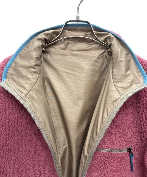 CAL O LINE（キャルオーライン）CAL O LINE (キャルオーライン) ボアコート ワインレッド サイズ:SIZE Freeの古着・服飾アイテム