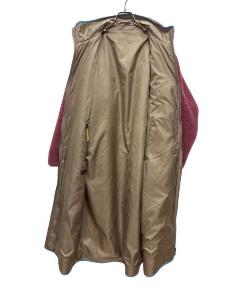 CAL O LINE（キャルオーライン）CAL O LINE (キャルオーライン) ボアコート ワインレッド サイズ:SIZE Freeの古着・服飾アイテム