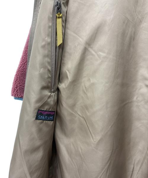 CAL O LINE（キャルオーライン）CAL O LINE (キャルオーライン) ボアコート ワインレッド サイズ:SIZE Freeの古着・服飾アイテム