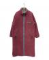 CAL O LINE（キャルオーライン）の古着「ボアコート」｜ワインレッド