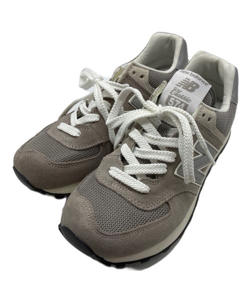 NEW BALANCE（ニューバランス）NEW BALANCE (ニューバランス) ローカットスニーカー グレー サイズ:24cmの古着・服飾アイテム
