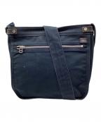 PORTERポーター）の古着「キャンバスショルダーバッグ」｜ブラック