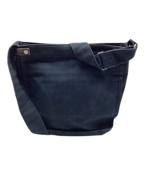 PORTER（ポーター）PORTER (ポーター) キャンバスショルダーバッグ ブラックの古着・服飾アイテム