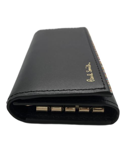 PAUL SMITH（ポールスミス）Paul Smith (ポールスミス) 4連キーケース ブラックの古着・服飾アイテム