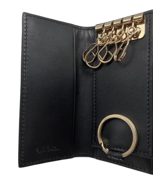 PAUL SMITH（ポールスミス）Paul Smith (ポールスミス) 4連キーケース ブラックの古着・服飾アイテム