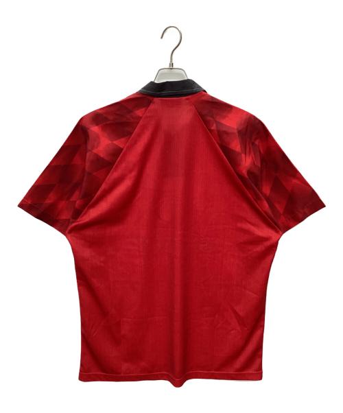 マンチェスターユナイテッド（マンチェスターユナイテッド）マンチェスターユナイテッド (マンチェスターユナイテッド) UMBRO (アンブロ) ゲームシャツ レッド サイズ:Lの古着・服飾アイテム
