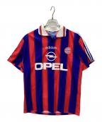 Bayern Munchen×adidasバイエルミュウヘン×アディダス）の古着「ゲームシャツ」｜レッド×ブルー