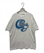 UNDERCOVERアンダーカバー）の古着「chaos in the park 半袖Tシャツ」｜ホワイト×ブルー