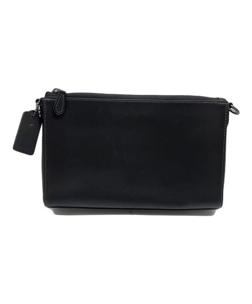 COACH（コーチ）COACH (コーチ) ホールデン クロスボディ シグネチャー・キャンバス ブラック×ホワイトの古着・服飾アイテム