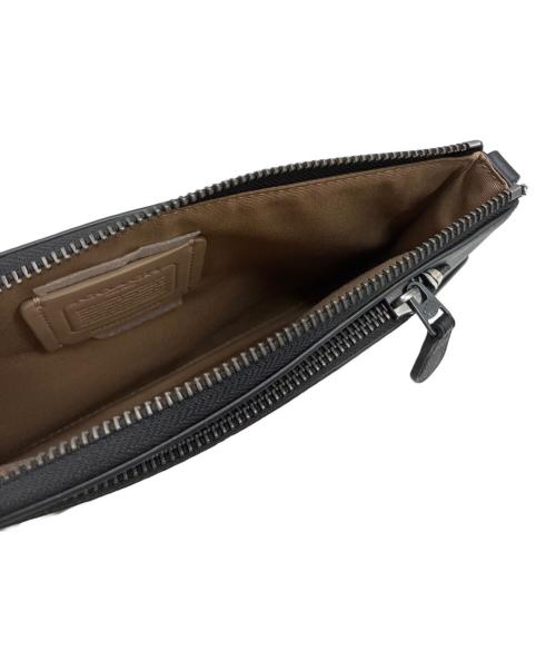 COACH（コーチ）COACH (コーチ) ホールデン クロスボディ シグネチャー・キャンバス ブラック×ホワイトの古着・服飾アイテム