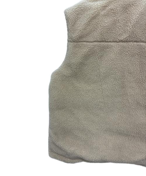 Patagonia（パタゴニア）Patagonia (パタゴニア) リバーシブル ビビー ダウンベスト ブルー×ベージュ サイズ:不明の古着・服飾アイテム