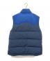Patagonia (パタゴニア) リバーシブル ビビー ダウンベスト ブルー×ベージュ サイズ:不明：15000円