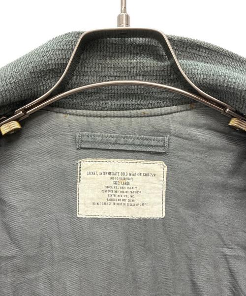 U.S.AIR FORCE（ユーエスエアフォース）U.S.AIR FORCE (ユーエスエアフォース) 70s CWU-7/P メカニックジャケット セージグリーン サイズ:SIZE Lの古着・服飾アイテム