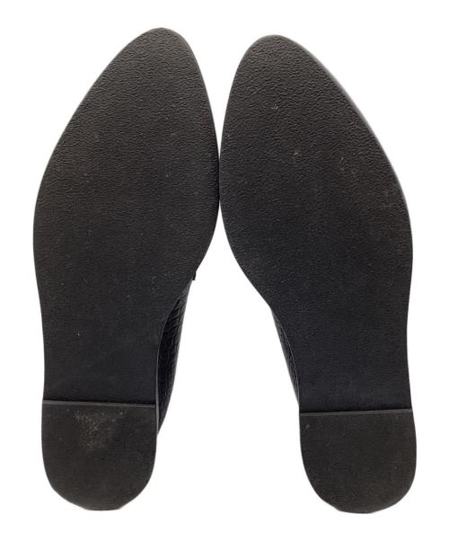 TOGA PULLA（トーガ プルラ）TOGA PULLA (トーガ プルラ) 厚底ローファー ブラック×グリーン サイズ:23.5の古着・服飾アイテム