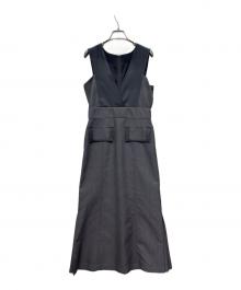 CITY（シティ）の古着「ノースリーブワンピース」｜グレー