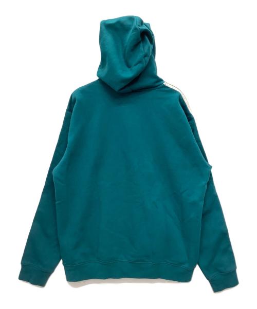 adidas（アディダス）adidas (アディダス) プルオーバーパーカー グリーン サイズ:XLの古着・服飾アイテム