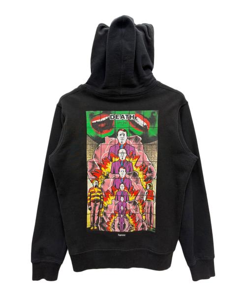 SUPREME（シュプリーム）SUPREME (シュプリーム) プルオーバーパーカー ブラック サイズ:Mの古着・服飾アイテム