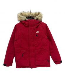 THE NORTH FACE（ザ ノース フェイス）の古着「ダウンジャケット」｜レッド