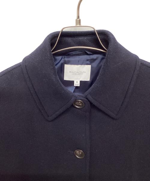 BEAUTY&YOUTH（ビューティーアンドユース）BEAUTY&YOUTH (ビューティーアンドユース) ビーバーテントコート ブラック サイズ:Mの古着・服飾アイテム