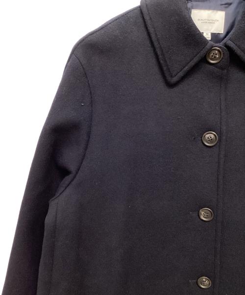 BEAUTY&YOUTH（ビューティーアンドユース）BEAUTY&YOUTH (ビューティーアンドユース) ビーバーテントコート ブラック サイズ:Mの古着・服飾アイテム