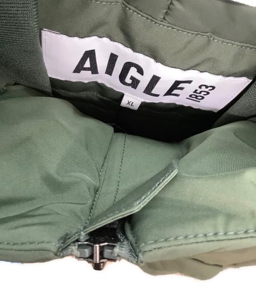 AIGLE（エーグル）AIGLE (エーグル) フーデッドジャケット グリーン サイズ:XLの古着・服飾アイテム
