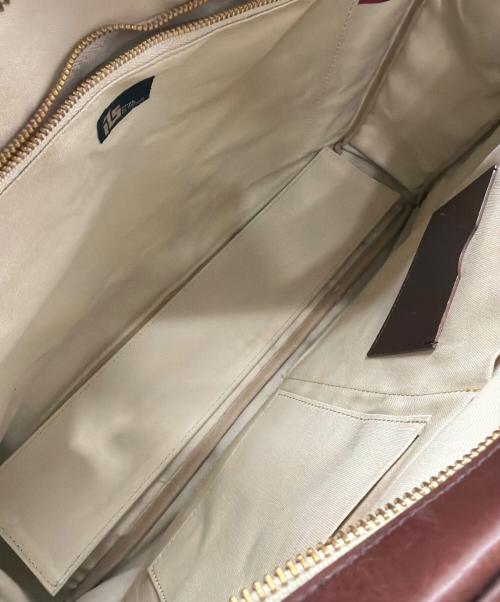 COMPLEX GARDENS（コンプレックスガーデンズ）Complex Gardens (コンプレックスガーデンズ) 青木鞄 (アオキカバン) ブリーフケース ブラウンの古着・服飾アイテム