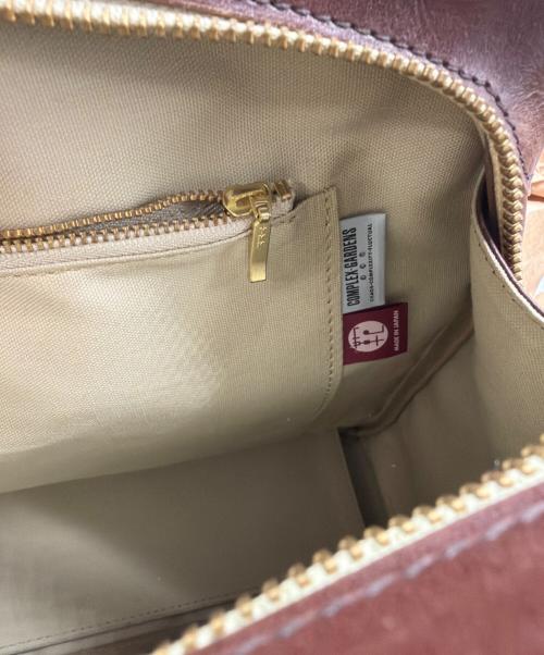 COMPLEX GARDENS（コンプレックスガーデンズ）Complex Gardens (コンプレックスガーデンズ) 青木鞄 (アオキカバン) ブリーフケース ブラウンの古着・服飾アイテム