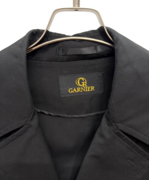 GARNIER（ガルニエ）Garnier (ガルニエ) ステンカラーコート ブラック サイズ:Mの古着・服飾アイテム