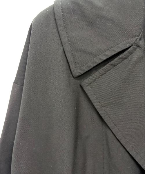 GARNIER（ガルニエ）Garnier (ガルニエ) ステンカラーコート ブラック サイズ:Mの古着・服飾アイテム