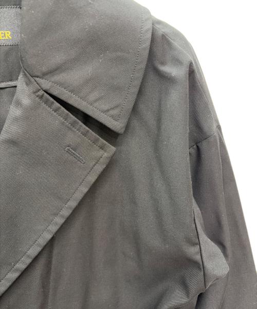 GARNIER（ガルニエ）Garnier (ガルニエ) ステンカラーコート ブラック サイズ:Mの古着・服飾アイテム