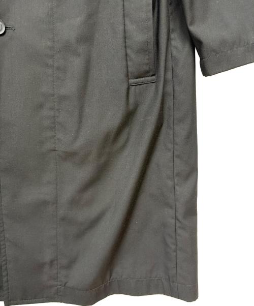 GARNIER（ガルニエ）Garnier (ガルニエ) ステンカラーコート ブラック サイズ:Mの古着・服飾アイテム