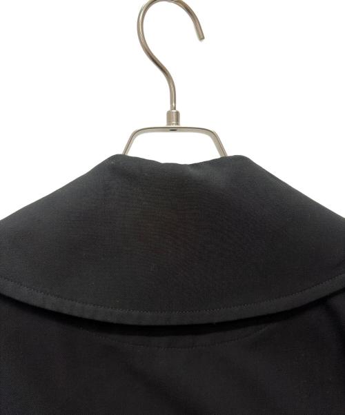 GARNIER（ガルニエ）Garnier (ガルニエ) ステンカラーコート ブラック サイズ:Mの古着・服飾アイテム